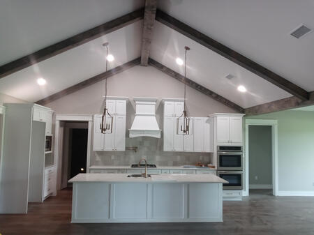 Full New Construction Paint Full new contruction paint with custom cabinetry and interior painting in Texarkana, Arkansas